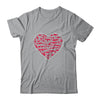 Gun Shaped Heart Valentines Days Gift Gun Lovers Gift T-Shirt & Hoodie | Teecentury.com