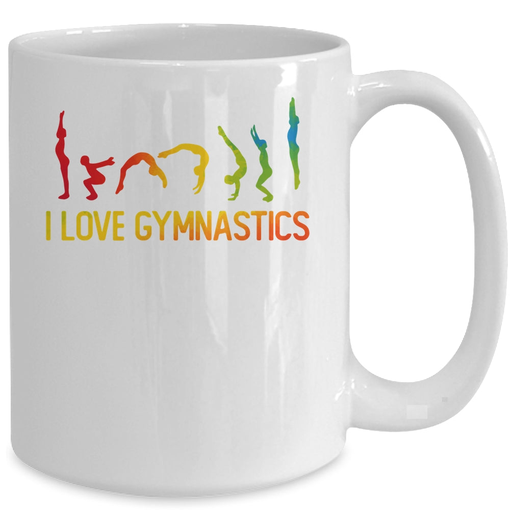 Gymnastic Floor Routine I Love Gymnastics Mug Coffee Mug | Teecentury.com