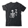 Halloween Coffee Drinking Skeleton Skull T-Shirt & Sweatshirt | Teecentury.com