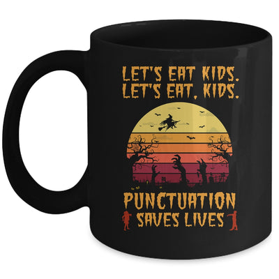 Halloween Costume Teacher Lets Eat Kids Punctuation Funny Mug Coffee Mug | Teecentury.com