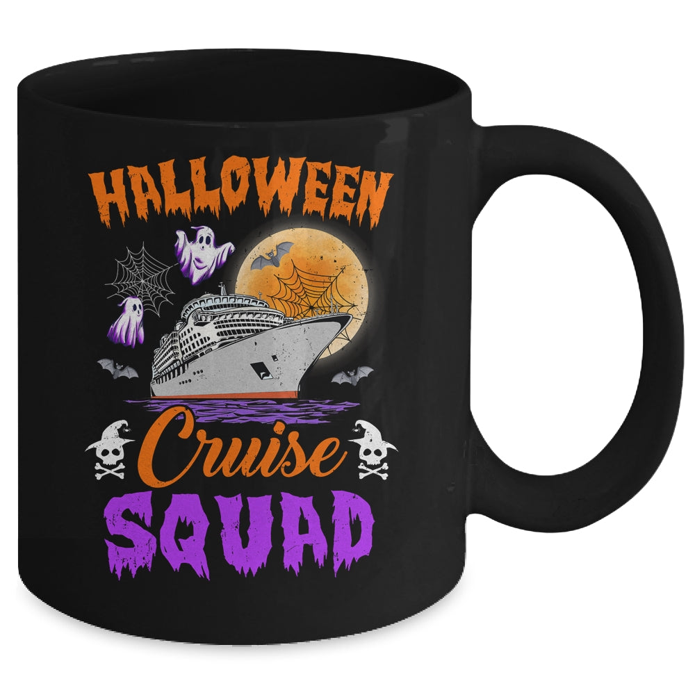 Halloween Cruise Squad Cruising Crew Spooky Season Mug | teecentury