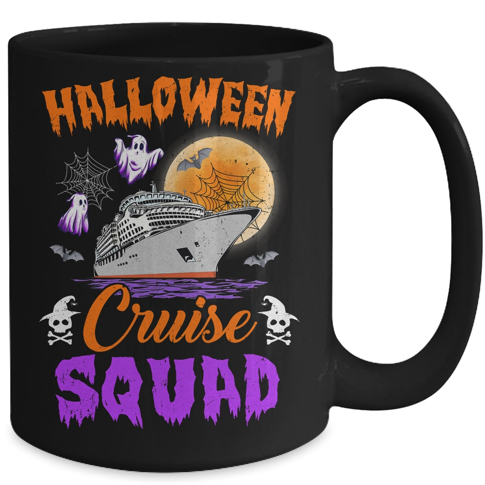 Halloween Cruise Squad Cruising Crew Spooky Season Mug | teecentury