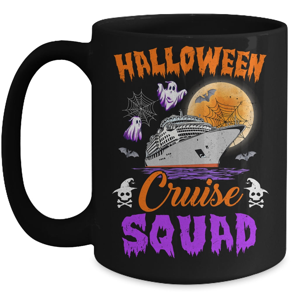 Halloween Cruise Squad Cruising Crew Spooky Season Mug | teecentury