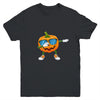 Halloween Dabbing Pumpkin Thanksgiving Day Boys Girls Kids Youth Youth Shirt | Teecentury.com