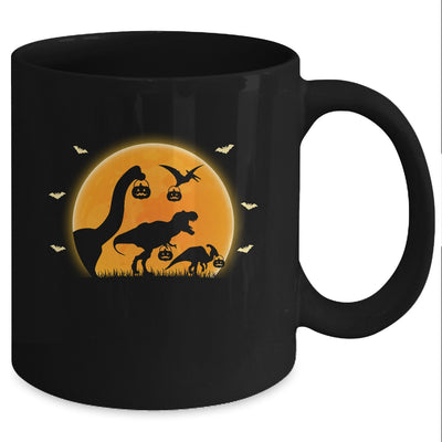Halloween Dinosaur T-Rex Pumpkin Gift Kids Boys Girls Mug Coffee Mug | Teecentury.com