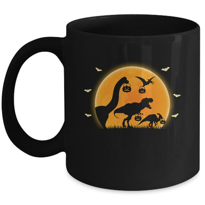 Halloween Dinosaur T-Rex Pumpkin Gift Kids Boys Girls Mug Coffee Mug | Teecentury.com