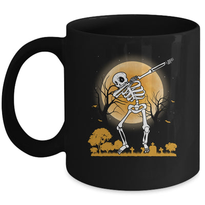 Halloween For Boys Kids Dabbing Skeleton Costume Dab Mug Coffee Mug | Teecentury.com