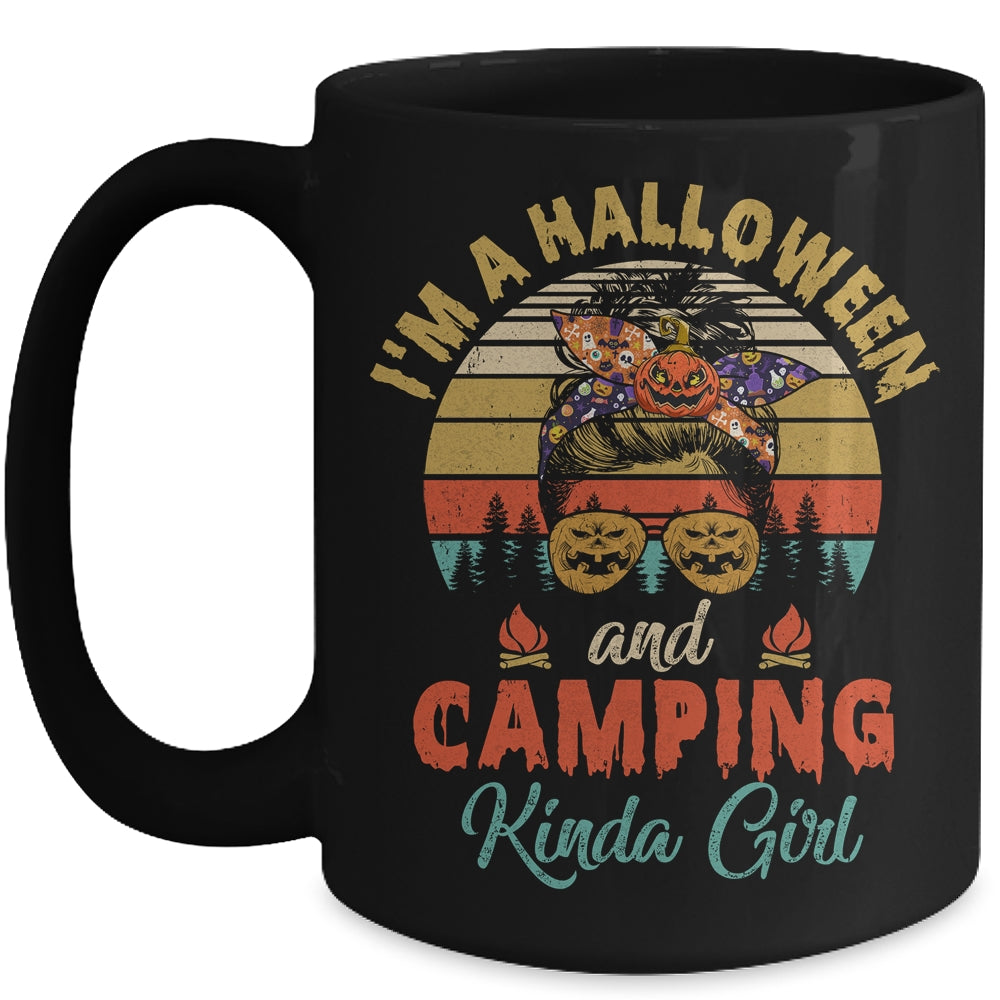 Halloween Girl Halloween Camping Queen Of Halloweeh Mug | teecentury