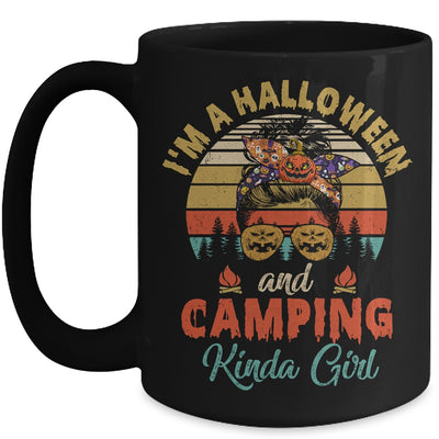 Halloween Girl Halloween Camping Queen Of Halloweeh Mug | teecentury