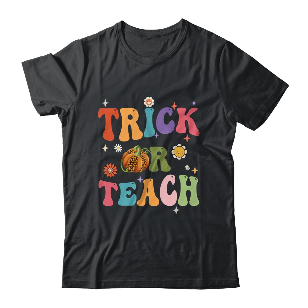 Halloween Groovy Trick Or Teach Funny Teacher Custome Women Shirt & Hoodie | teecentury
