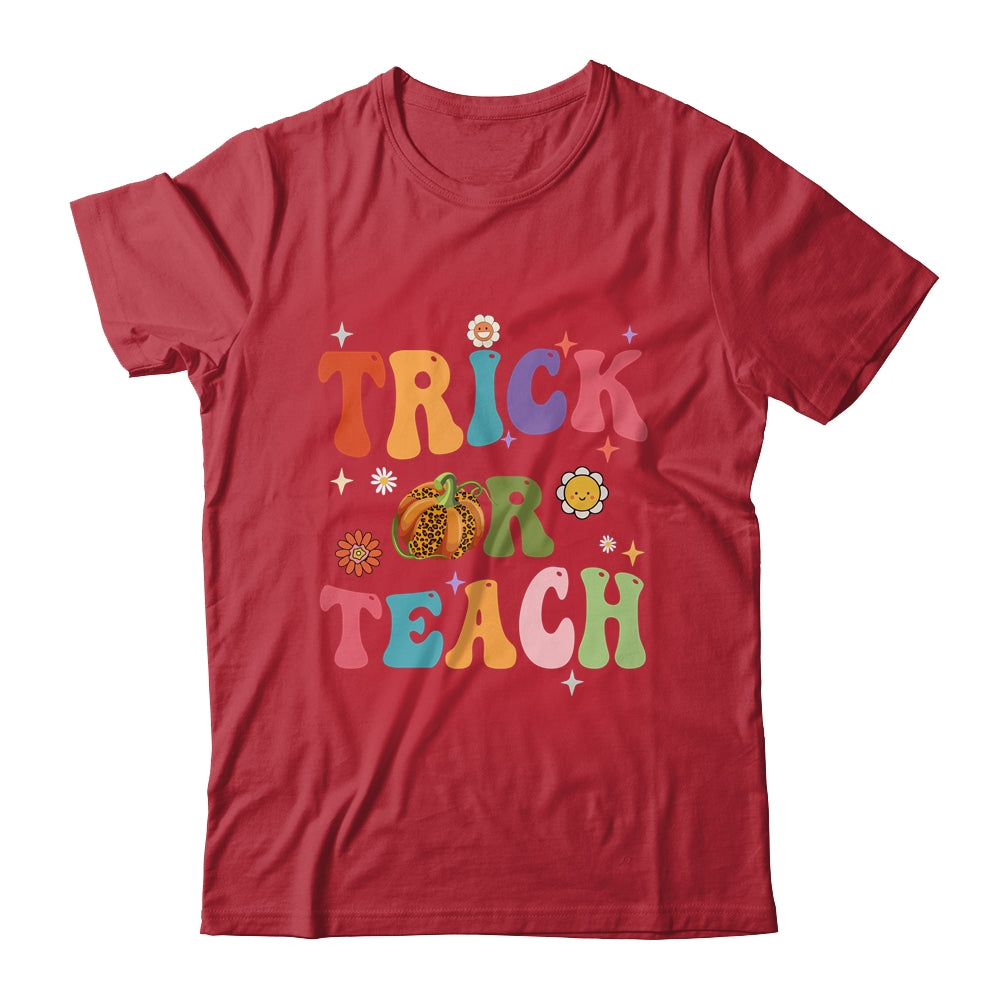Halloween Groovy Trick Or Teach Funny Teacher Custome Women Shirt & Hoodie | teecentury