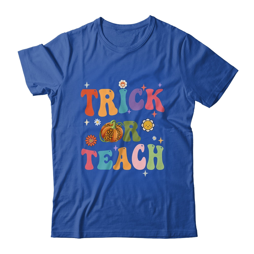 Halloween Groovy Trick Or Teach Funny Teacher Custome Women Shirt & Hoodie | teecentury