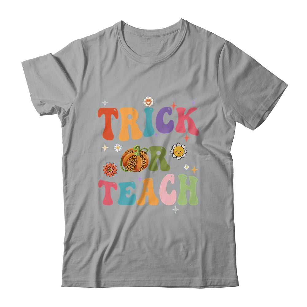 Halloween Groovy Trick Or Teach Funny Teacher Custome Women Shirt & Hoodie | teecentury