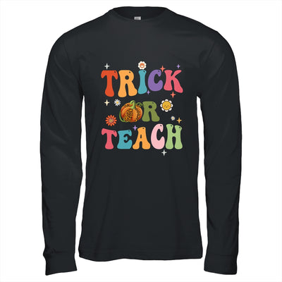 Halloween Groovy Trick Or Teach Funny Teacher Custome Women Shirt & Hoodie | teecentury