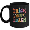 Halloween Groovy Trick Or Teach Funny Teacher Custome Women Mug | teecentury