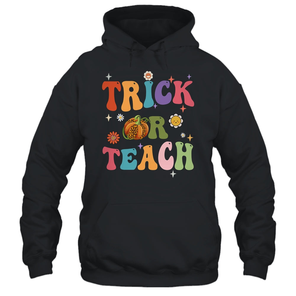 Halloween Groovy Trick Or Teach Funny Teacher Custome Women Shirt & Hoodie | teecentury