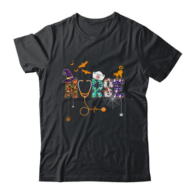 Halloween Nurse Nursing Cute Health Worker Halloween Pattern T-Shirt & Hoodie | Teecentury.com