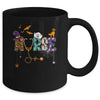 Halloween Nurse Nursing Cute Health Worker Halloween Pattern Mug Coffee Mug | Teecentury.com