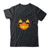 Halloween Tee Mask Costume Scary Pumpkin T-Shirt & Sweatshirt | Teecentury.com