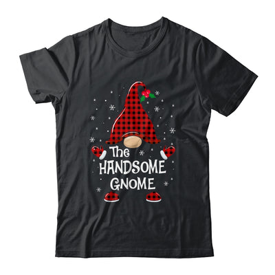 Handsome Gnome Buffalo Plaid Matching Christmas Pajama Gift T-Shirt & Sweatshirt | Teecentury.com