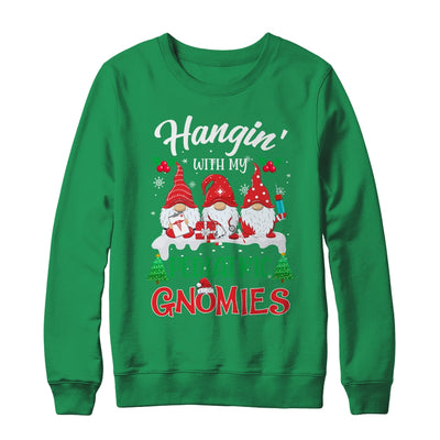 Hangin' With My Pediatric Gnomies Nurse Christmas Santa Hat T-Shirt & Sweatshirt | Teecentury.com