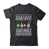 Hanging With My Gnomies Cute Gnomes Christmas Ugly T-Shirt & Sweatshirt | Teecentury.com