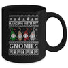 Hanging With My Gnomies Cute Gnomes Christmas Ugly Mug Coffee Mug | Teecentury.com