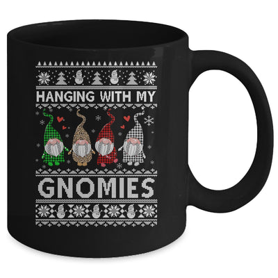 Hanging With My Gnomies Cute Gnomes Christmas Ugly Mug Coffee Mug | Teecentury.com