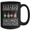 Hanging With My Gnomies Cute Gnomes Christmas Ugly Mug Coffee Mug | Teecentury.com