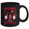 Hanging With My Gnomies Funny Valentines Day Mug Coffee Mug | Teecentury.com