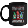 Hanging With My Gnomies Santa Ugly Christmas Xmas Mug Coffee Mug | Teecentury.com