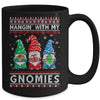 Hanging With My Gnomies Santa Ugly Christmas Xmas Mug Coffee Mug | Teecentury.com