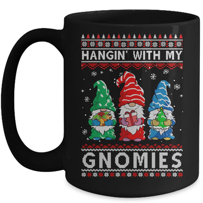 Hanging With My Gnomies Santa Ugly Christmas Xmas Mug Coffee Mug | Teecentury.com