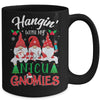 Hanging With My NICU Gnomies Nurse Christmas Santa Hat Mug Coffee Mug | Teecentury.com