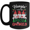 Hanging With My NICU Gnomies Nurse Christmas Santa Hat Mug Coffee Mug | Teecentury.com