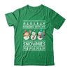 Hanging With My Snowmies Snowman Ugly Christmas T-Shirt & Sweatshirt | Teecentury.com