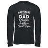 Happiness Is Being A Dad Papa And Great Papa T-Shirt & Hoodie | Teecentury.com