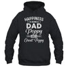 Happiness Is Being A Dad Poppy And Great Poppy T-Shirt & Hoodie | Teecentury.com