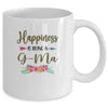 Happiness Is Being A G-Ma For Women Leopard Mothers Day Mug Coffee Mug | Teecentury.com