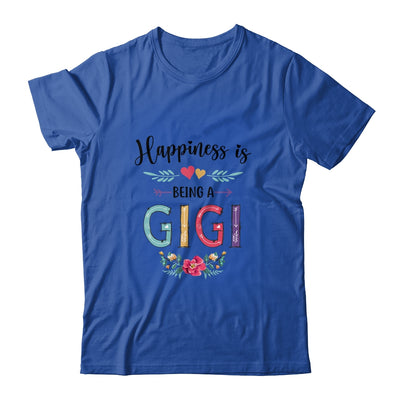 Happiness Is Being A Gigi For The First Time Mothers Day T-Shirt & Hoodie | Teecentury.com