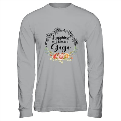 Happiness Is Being A Gigi The First Time Mothers Day T-Shirt & Hoodie | Teecentury.com