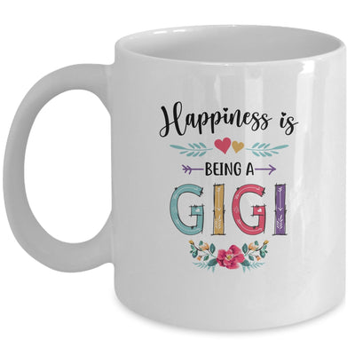 Happiness Is Being A Gigi For The First Time Mothers Day Mug Coffee Mug | Teecentury.com