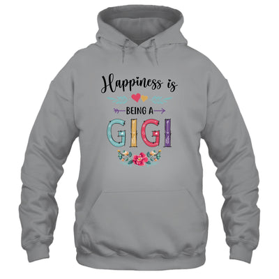 Happiness Is Being A Gigi For The First Time Mothers Day T-Shirt & Hoodie | Teecentury.com