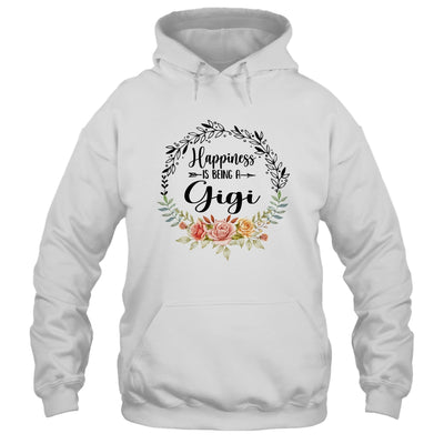 Happiness Is Being A Gigi The First Time Mothers Day T-Shirt & Hoodie | Teecentury.com