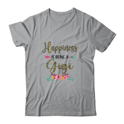 Happiness Is Being A Gigi For Women Leopard Mothers Day T-Shirt & Tank Top | Teecentury.com