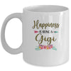 Happiness Is Being A Gigi For Women Leopard Mothers Day Mug Coffee Mug | Teecentury.com