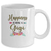 Happiness Is Being A Gigi For Women Leopard Mothers Day Mug Coffee Mug | Teecentury.com