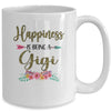 Happiness Is Being A Gigi For Women Leopard Mothers Day Mug Coffee Mug | Teecentury.com