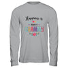 Happiness Is Being A Grammy For The First Time Mothers Day T-Shirt & Hoodie | Teecentury.com