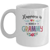 Happiness Is Being A Grammy For The First Time Mothers Day Mug Coffee Mug | Teecentury.com